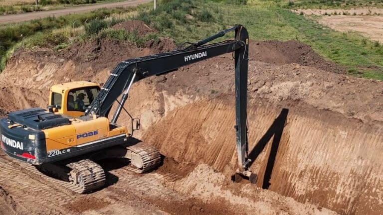 Provincia y Municipio avanzan con una obra estratégica para mejorar el drenaje en el sur de Venado Tuerto