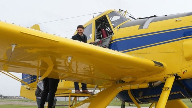 Santa Fe incorpora sus primeros aviones hidrantes con una inversión de 5.700 millones de pesos